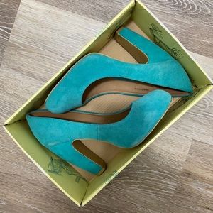 Urban Outfitters Shoes | Faux Suede | Mint Green